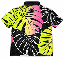 AGC Polo Shirt - Electric Monstera
