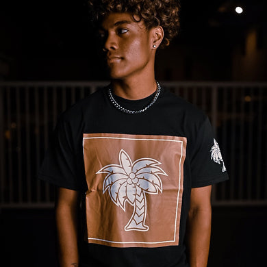 Logo Cube Tshirt - Caramel