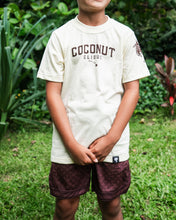Coconut Tree Tshirt Flipped - Brownie