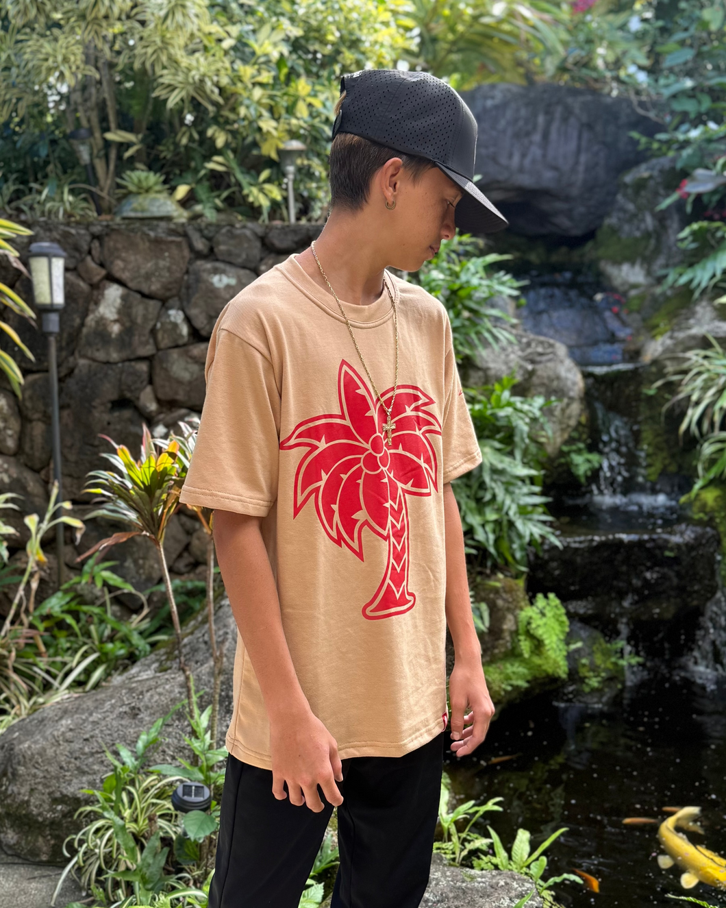 Coconut Tree Tshirt - Lava Tree