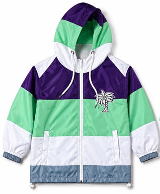 90's OVS Windbreaker - Grape Mint
